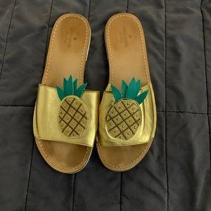Kate Spade pineapple flats